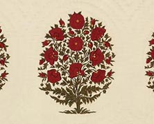 Pavot on Cream Quilt