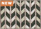 Silver Green Lewis on Linen